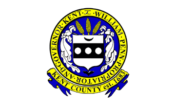 Flag of Kent County Delaware